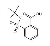 2-tert-butylsulfamoyl-benzoic acid Structure