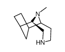 8,11-Diazatricyclo[4.4.1.12,5]dodecane,11-methyl-,(1-alpha-,2-bta-,5-bta-,6-alpha-)-(9CI) Structure