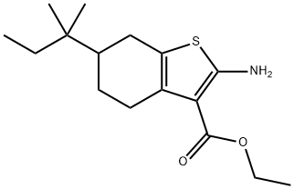 2-氨基-6-叔-戊基-4,5,6,7-四氢苯并噻吩-3-羧酸乙酯图片