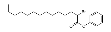 phenyl 2-bromotetradecanoate Structure