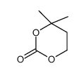 4,4-dimethyl-1,3-dioxan-2-one结构式