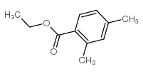 2,4-二甲基苯甲酸乙酯结构式