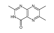 2,6,7-Trimethyl-4(3H)-pteridinone结构式