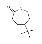 4-tert-butyl-ε-caprolactone结构式