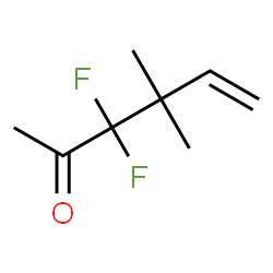 5-Hexen-2-one,3,3-difluoro-4,4-dimethyl- structure