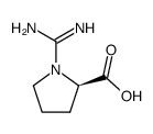 D-Proline, 1-(aminoiminomethyl)- (9CI) Structure
