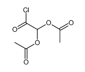 (1-acetyloxy-2-chloro-2-oxoethyl) acetate Structure