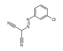 2-[(3-chlorophenyl)diazenyl]propanedinitrile Structure