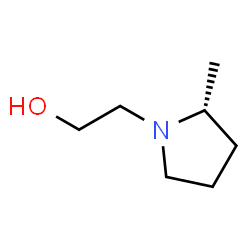 1-Pyrrolidineethanol,2-methyl-,(2R)-(9CI) Structure