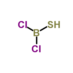 dichloro(mercapto)borane Structure