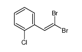 1-chloro-2-(2,2-dibromoethenyl)benzene Structure