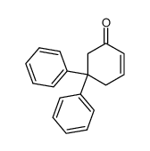 5,5-diphenylcyclohex-2-en-1-one结构式