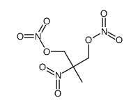 1,3-Propanediol, 2-methyl-2-nitro-, dinitrate Structure