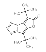 5,8-ditert-butylfuro[1,2]pyrrolo[2,5-c]tetrazol-6-one结构式