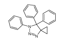 6,7,7-triphenyl-4,5,6-triaza-spiro[2.4]hept-4-ene Structure