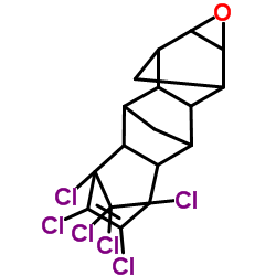 11,12,13,14,17,17-Hexachloro-5-oxaheptacyclo[7.6.1.13,7.111,14.02,8.04,6.010,15]octadec-12-ene结构式