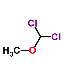 Dichloromethyl methyl ether structure