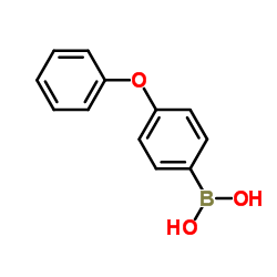 4-苯醚基苯硼酸结构式