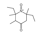 2,6-diethyl-2,3,6-trimethyl-4-oxypiperidine-1-oxyl Structure