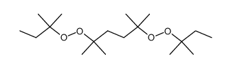 (1,1,4,4-tetramethyltetramethylene)bis[tert-pentyl] peroxide structure