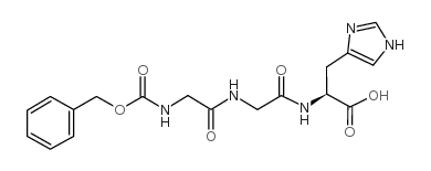 Z-Gly-Gly-His-OH structure