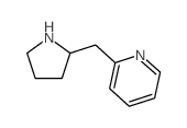 2-吡咯烷-2-甲基-吡啶结构式