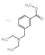 methyl 3-(diethylaminomethyl)benzoate结构式