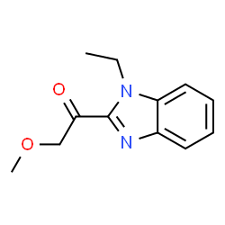 Ethanone, 1-(1-ethyl-1H-benzimidazol-2-yl)-2-methoxy- (9CI) picture