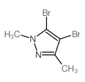 4,5-DIBROMO-1,3-DIMETHYL-1H-PYRAZOLE structure