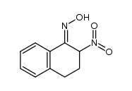 2-nitro-3,4-dihydro-2H-naphthalen-1-one oxime Structure