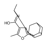 N-[1-(1-adamantyl)ethyl]-2,5-dimethylfuran-3-carboxamide Structure