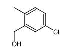 (5-氯-2-甲基苯基)甲醇结构式
