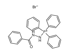 (2-benzoylhydrazinyl)triphenylphosphonium bromide结构式