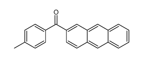 anthracen-2-yl-(4-methylphenyl)methanone Structure