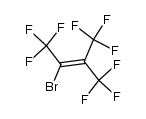 perfluoro-2-methyl-3-bromo-2-butene结构式