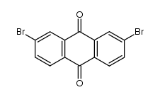 2,7-dibromo-9,10-anthraquinone structure
