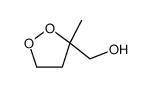 (3-methyldioxolan-3-yl)methanol结构式