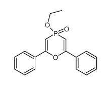 4-ethoxy-2,6-diphenyl-1,4λ5-oxaphosphinine 4-oxide结构式