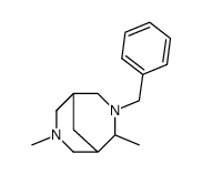 3-benzyl-2,7-dimethyl-3,7-diaza-bicyclo[3.3.1]nonane Structure