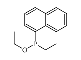 ethoxy-ethyl-naphthalen-1-ylphosphane结构式