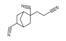 2-(2-cyanoethyl)bicyclo[2.2.1]heptane-2,5-dicarbonitrile Structure