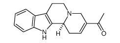 (12bS)-3-Acetyl-1,4,6,7,12,12b-hexahydroindolo<2,3-a>quinolizine Structure