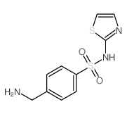 4-(aminomethyl)-N-(1,3-thiazol-2-yl)benzenesulfonamide Structure