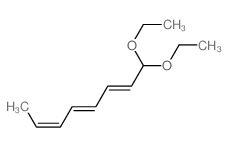 (2E,4E,6Z)-1,1-diethoxyocta-2,4,6-triene结构式