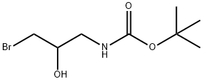 1-(Boc-amino)-3-bromo-2-propanol Structure