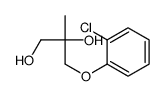 3-(o-Chlorophenoxy)-2-methyl-1,2-propanediol Structure