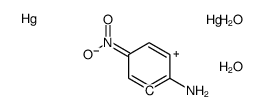 4-Nitro-2,6-bis[hydroxymercurio(II)]aniline Structure