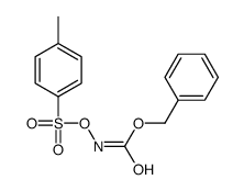 phenylmethoxycarbonylamino 4-methylbenzenesulfonate结构式