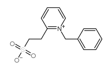 1-(benzyl)-2-(2-sulphonatoethyl)pyridinium structure
