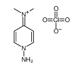 4-N,4-N-dimethylpyridin-1-ium-1,4-diamine,perchlorate Structure